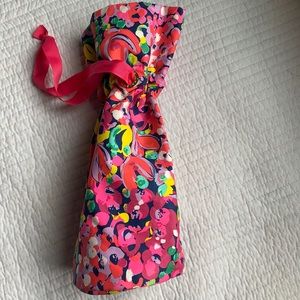 Lilly Pulitzer wine tote